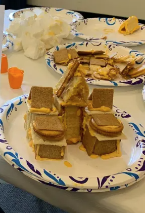 Cracker and Cheese Construction Challenge