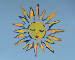 sun painting