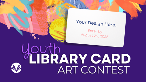 library card art contest