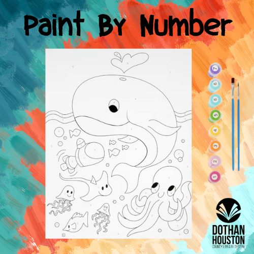 paint by number whale